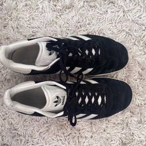 Adidas Women’s Gazelle Black and White Sneakers